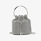 Sac à bandoulière élégant fait main avec chaîne en diamant Mini sac messager à main